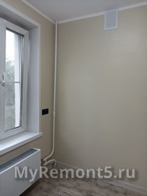Стены кухни под краску