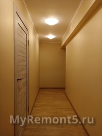 Коридор после ремонта